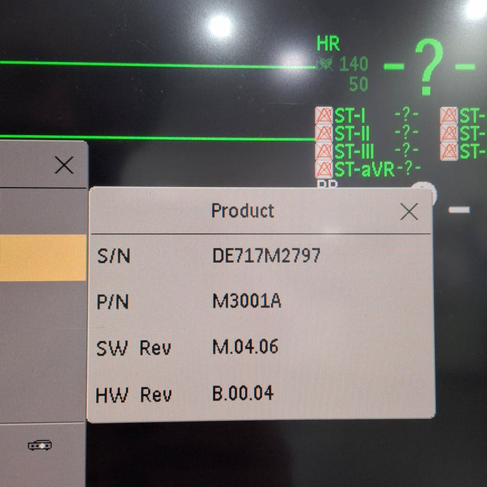 Philips M3001A-A02C06 OxiMax SpO2, NIBP, ECG, Temp, IBP MMS Module
