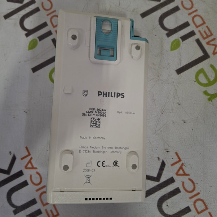 Philips M3001A-A02C06 OxiMax SpO2, NIBP, ECG, Temp, IBP MMS Module