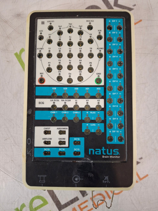 Natus Natus Brain Monitor 021911 Breakout Box EEG EMG Sleep Systems reLink Medical