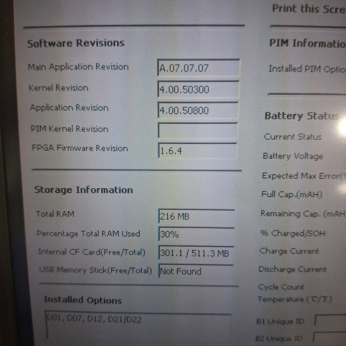 Philips PageWriter TC50 Cardiograph without PIM