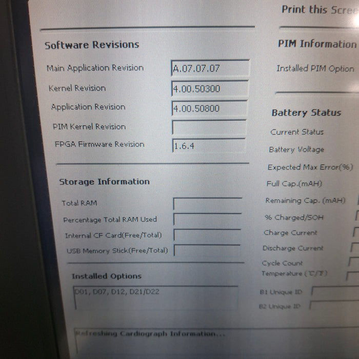Philips Philips PageWriter TC50 Cardiograph without PIM Cardiology reLink Medical