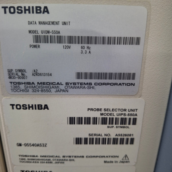 Toshiba Toshiba Nemio SSA-550A Ultrasound Ultrasound reLink Medical