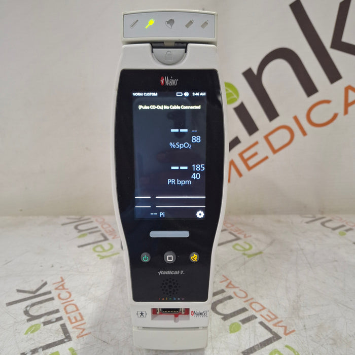 Masimo Masimo Radical 7 Pulse Oximeter w/ Base Patient Monitors reLink Medical