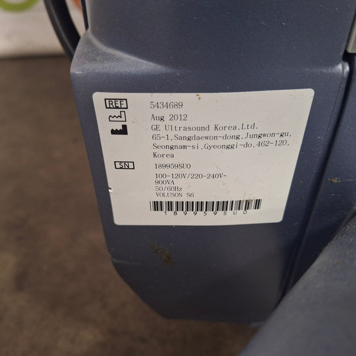 GE Healthcare GE Healthcare Voluson S6 Ultrasound Ultrasound reLink Medical