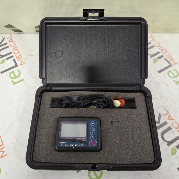 Philips Philips Digitrak Plus 24 ECG Holter Recorder Cardiology reLink Medical