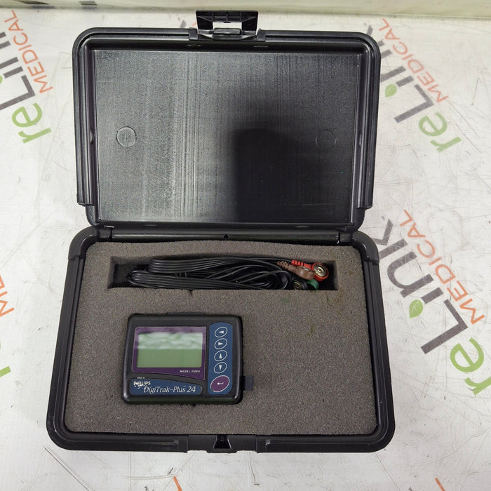Philips Philips Digitrak Plus 24 ECG Holter Recorder Cardiology reLink Medical