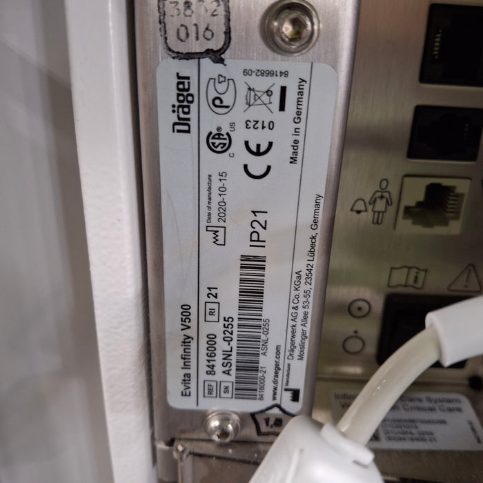 Draeger Medical Evita Infinity V500 Ventilator