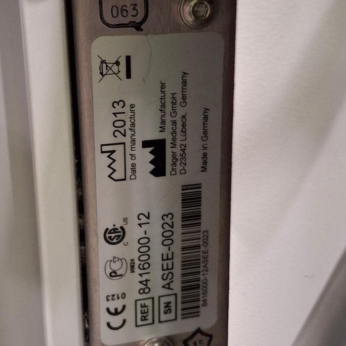 Draeger Medical Evita Infinity V500 Ventilator