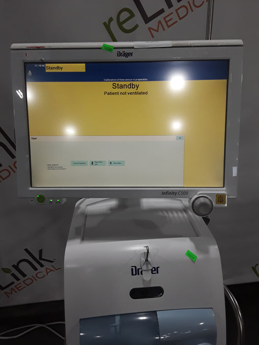 Draeger Medical Draeger Medical Evita Infinity V500 Ventilator Respiratory reLink Medical