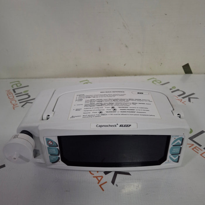 Smiths Medical 9004 Capnocheck SLEEP Capnograph SpO2 CO2 Patient Monitors