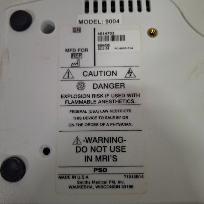 Smiths Medical 9004 Capnocheck SLEEP Capnograph SpO2 CO2 Patient Monitors