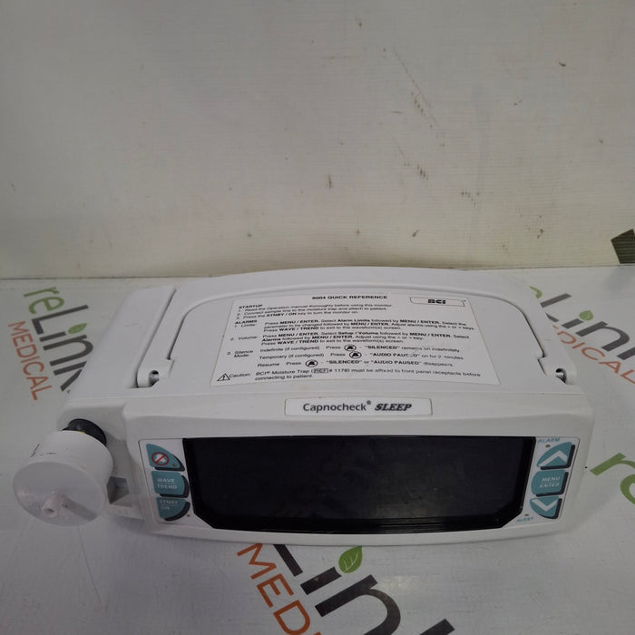 Smiths Medical Smiths Medical 9004 Capnocheck SLEEP Capnograph SpO2 CO2 Patient Monitors Patient Monitors reLink Medical