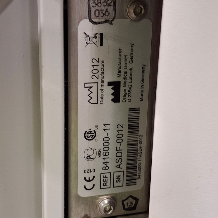 Draeger Medical Draeger Medical Evita Infinity V500 Ventilator Respiratory reLink Medical