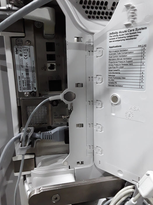 Draeger Medical Draeger Medical Evita Infinity V500 Ventilator Respiratory reLink Medical