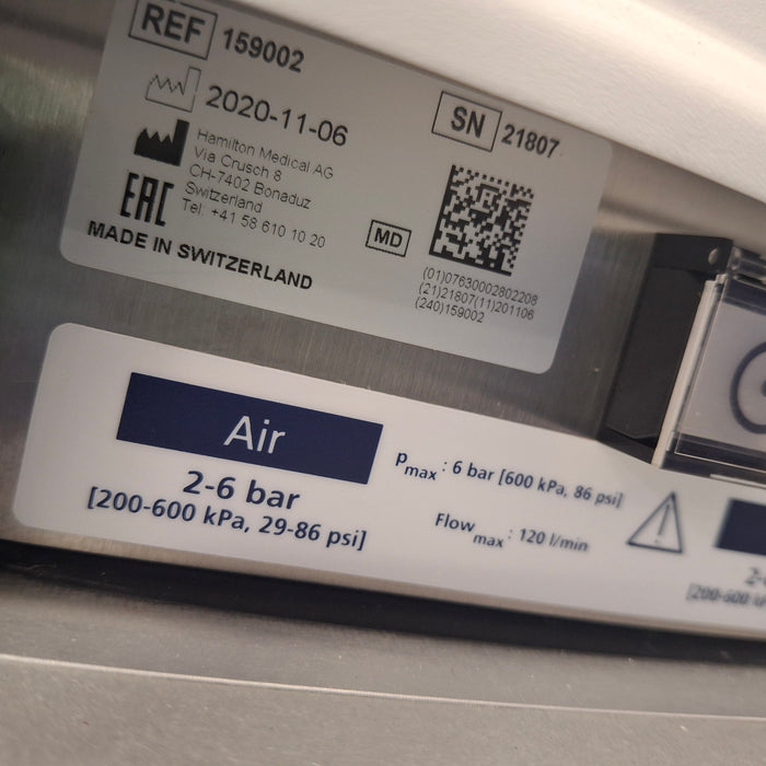 Hamilton Medical Inc G5 Ventilator