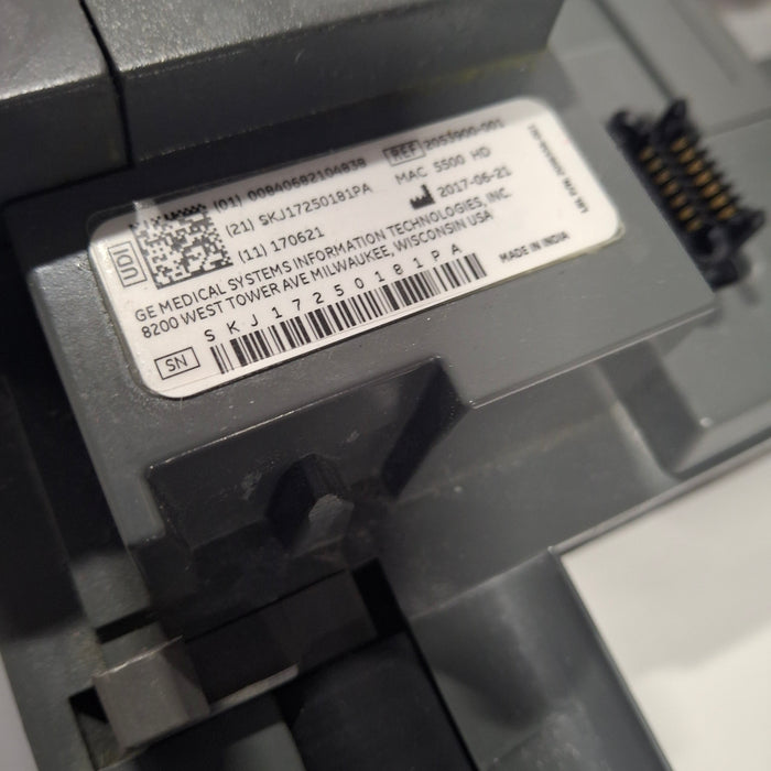 GE Healthcare GE Healthcare MAC 5500 HD ECG with CAM Module Cardiology reLink Medical