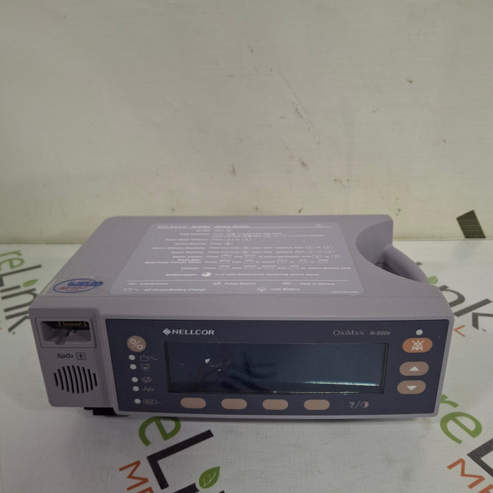 Nellcor OxiMax N-600x Pulse Oximeter