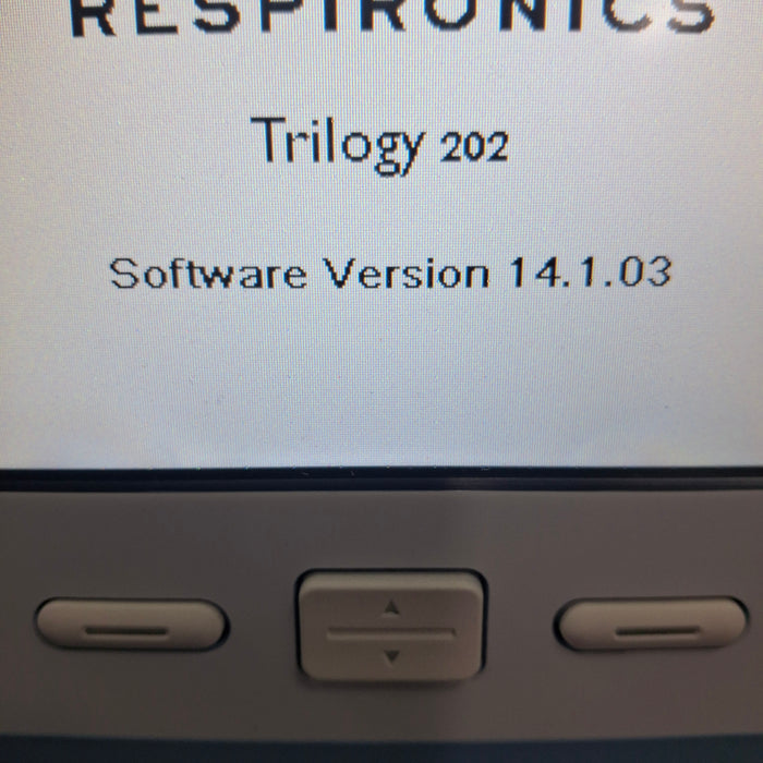 Respironics Trilogy 202 Ventilator