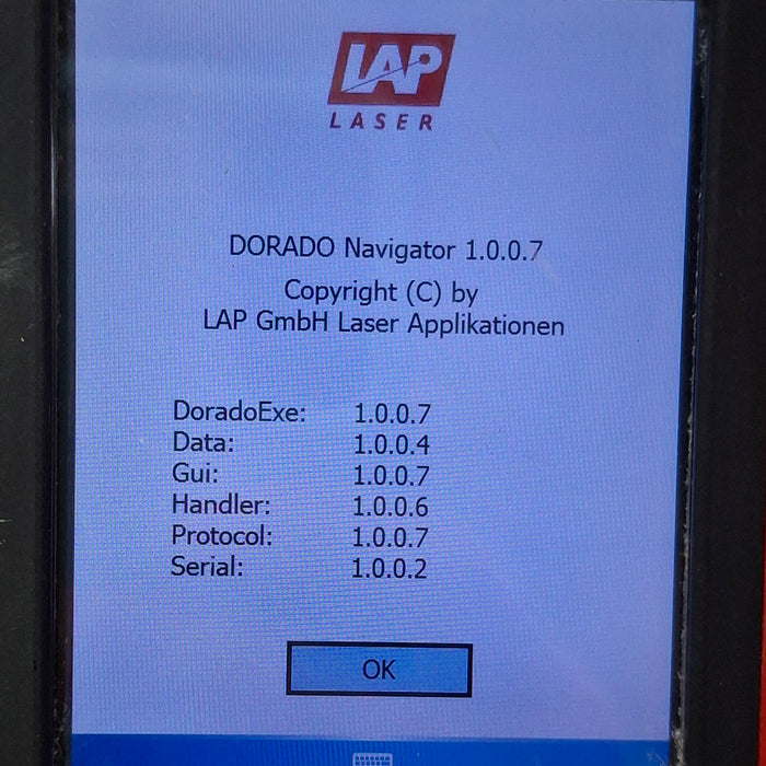 LAP Laser Dorado Navigator