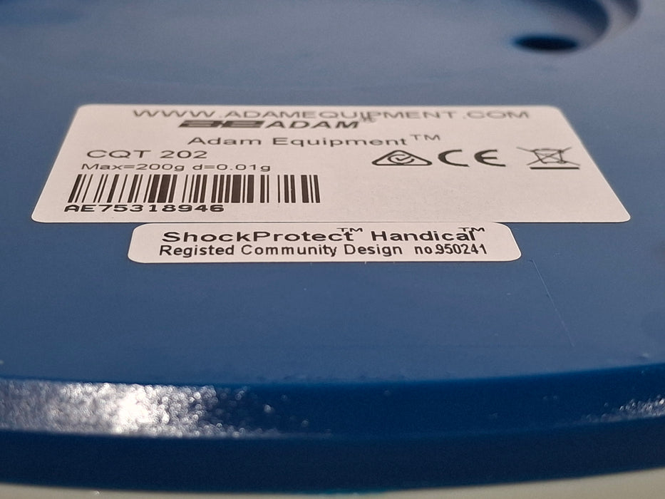 Adam Equipment Adam Equipment CQT 202 Digital Precision Scale Research Lab reLink Medical