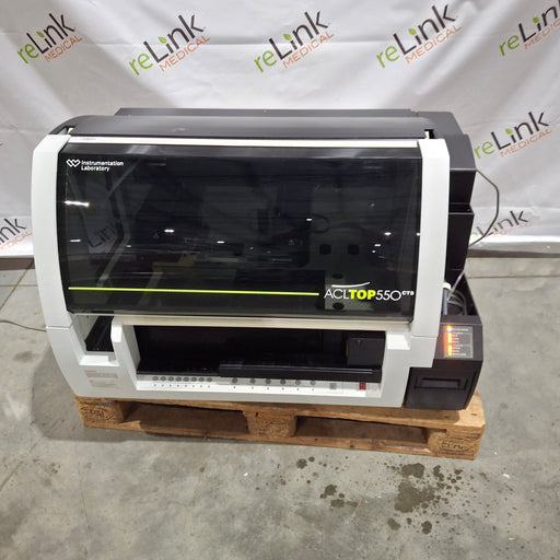 Instrumentation Laboratory Company Instrumentation Laboratory Company ACL TOP 550 CTS Coagulation Analyzer Clinical Lab reLink Medical
