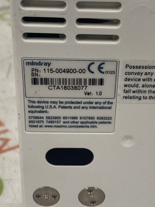 Mindray Mindray MPM w/Masimo Module for DPM6/7 Patient Monitors reLink Medical