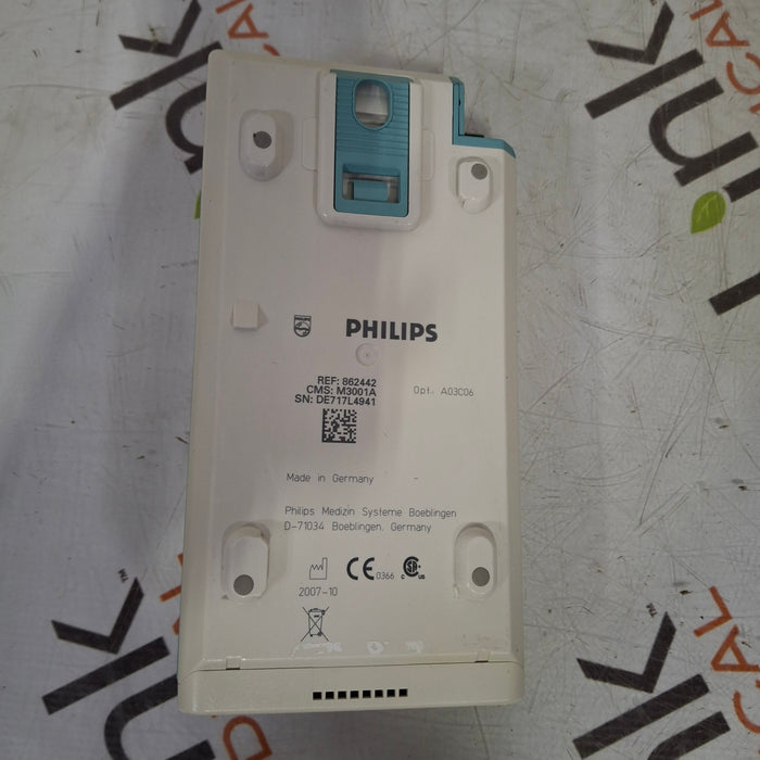 Philips M3001A-A03C06 Masimo SpO2, NIBP, ECG, Temp, IBP MMS Module
