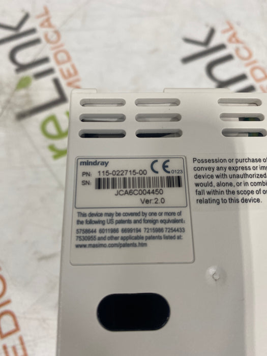 Mindray Mindray MPM w/Nellcor Module for DPM6/7 Patient Monitors reLink Medical