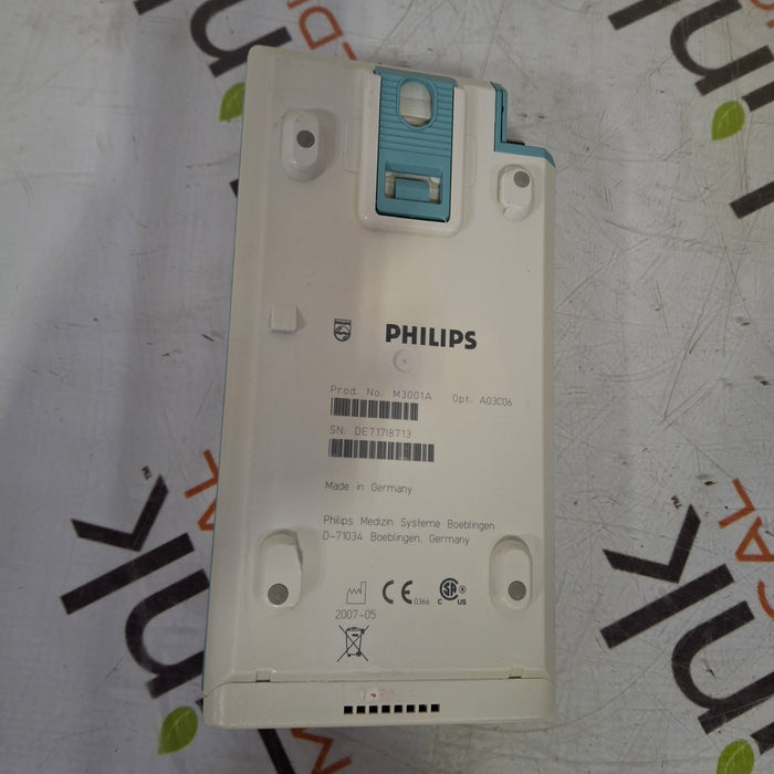 Philips M3001A-A03C06 Masimo SpO2, NIBP, ECG, Temp, IBP MMS Module