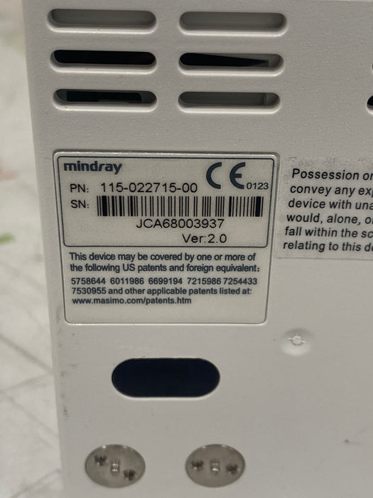 Mindray Mindray MPM w/Masimo Module for DPM6/7 Patient Monitors reLink Medical