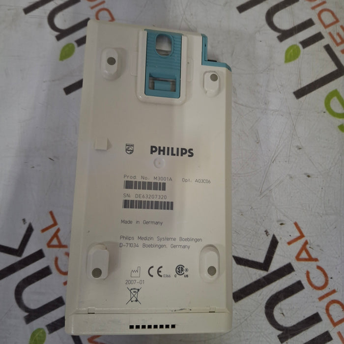 Philips M3001A-A03C06 Masimo SpO2, NIBP, ECG, Temp, IBP MMS Module