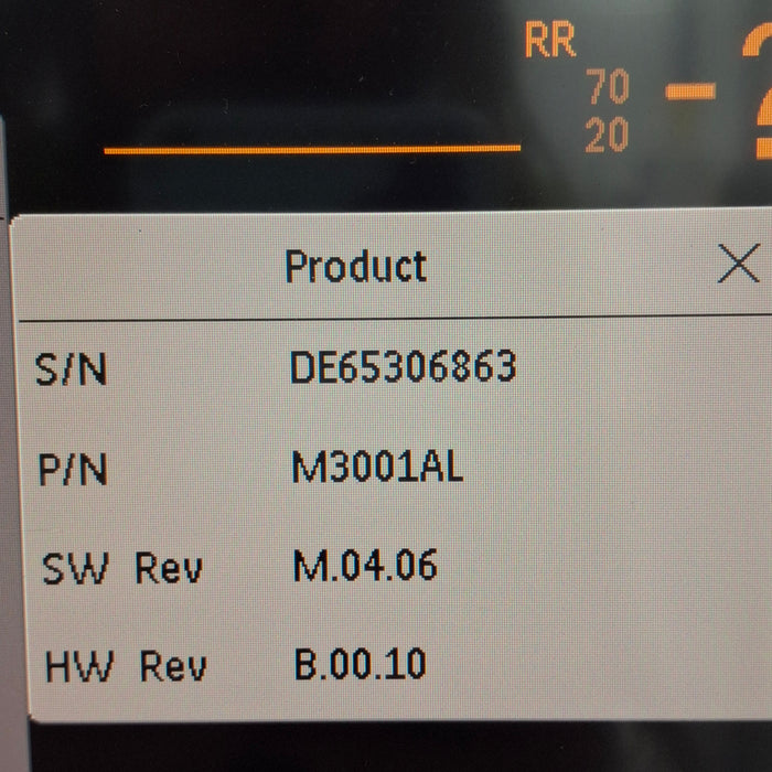 Philips M3001AL-A05C06 Masimo Rainbow SpO2, NIBP, ECG, Temp, IBP MMS Module