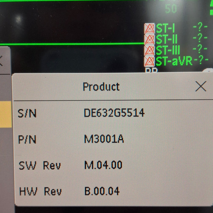 Philips M3001A-A03C06 Masimo SpO2, NIBP, ECG, Temp, IBP MMS Module