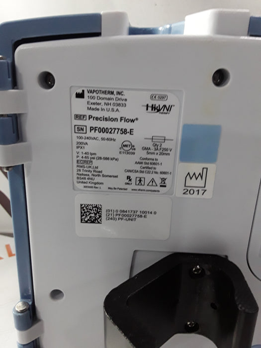 Vapotherm Vapotherm Precision Flow Meter Humidifier Respiratory reLink Medical