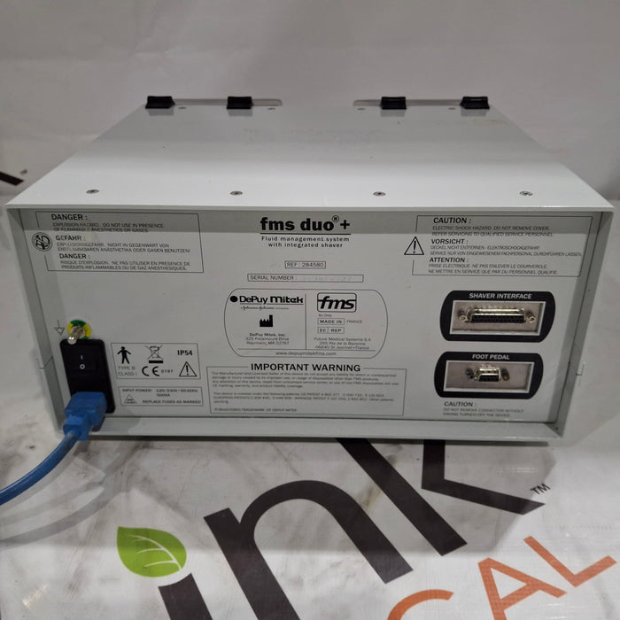 FMS Group FMS Group FMS duo+ Fluid Management System Surgical Equipment reLink Medical