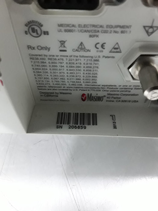 Masimo Masimo Radical 7 Pulse Oximeter w/ Base Patient Monitors reLink Medical