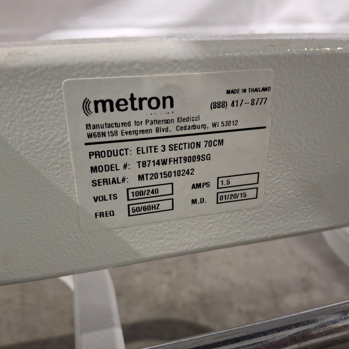 Metron Medical Elite 3 Section Treatment Table
