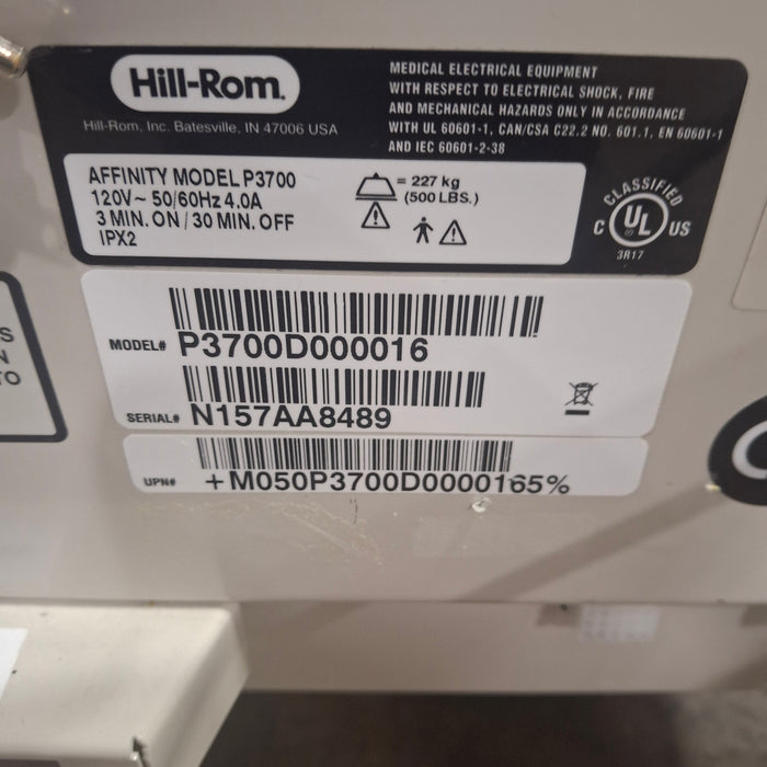 Hill-Rom Affinity 4 Patient Birthing Bed