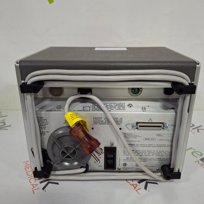 Puritan Bennett Puritan Bennett LP10 Portable Volume Ventilator Respiratory reLink Medical