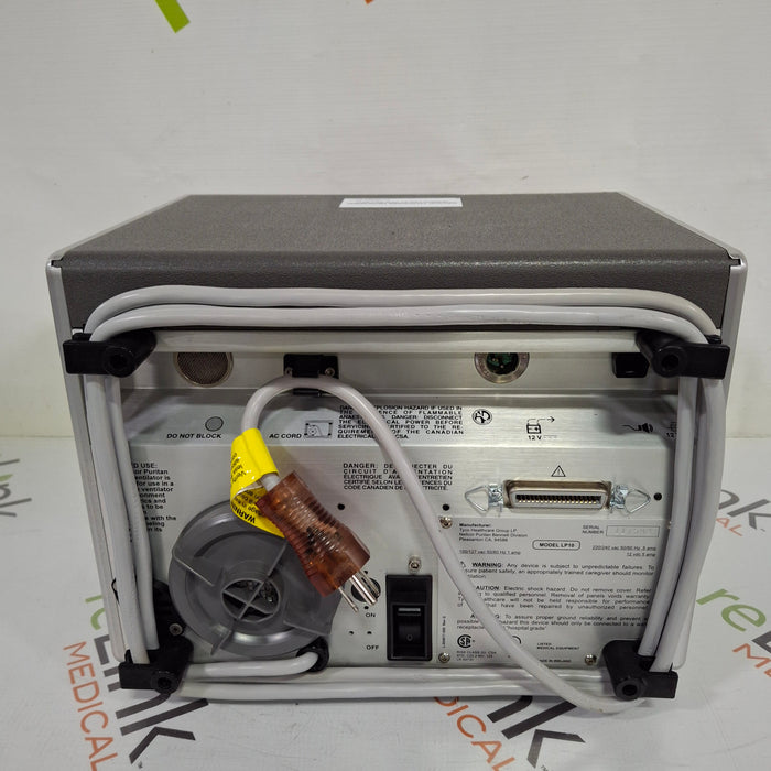 Puritan Bennett Puritan Bennett LP10 Portable Volume Ventilator Respiratory reLink Medical