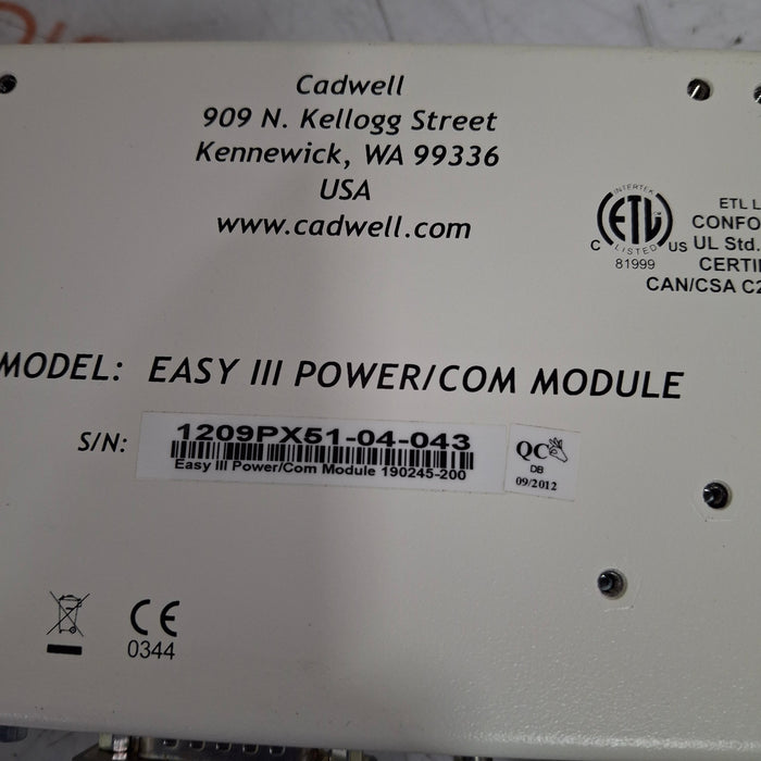 Cadwell Laboratories Inc. Easy III PSG EEG System