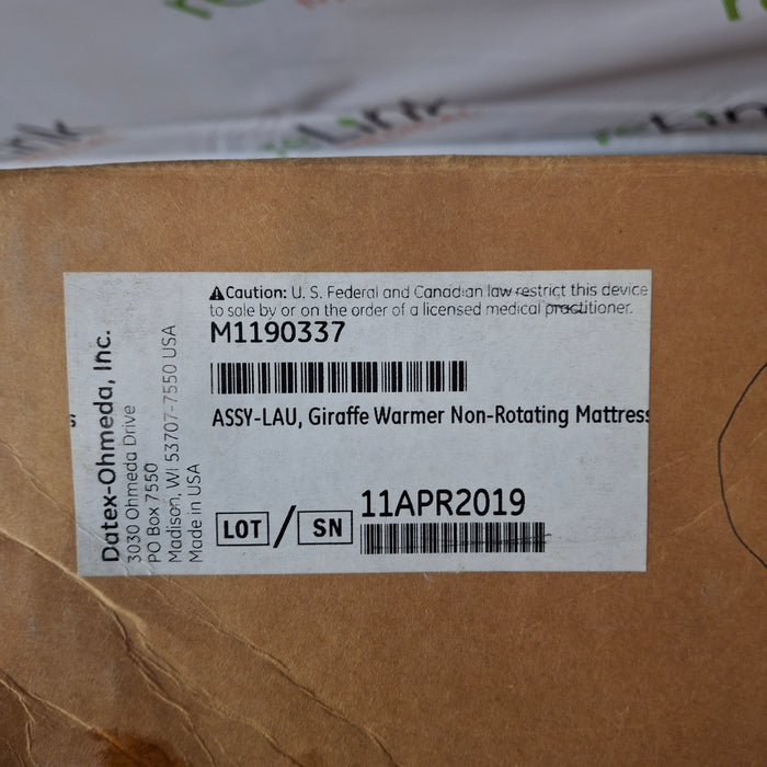 Datex-Ohmeda Datex-Ohmeda M1190337 Giraffe Non-Rotating Mattress Infant Warmers and Incubators reLink Medical