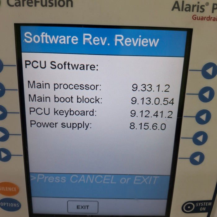 CareFusion Alaris 8015 Large Screen POC Infusion Pump