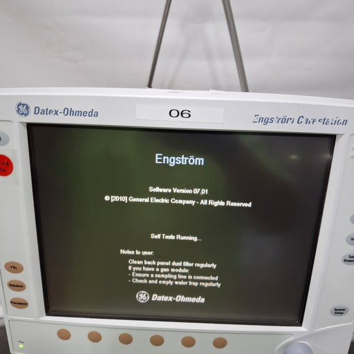 GE Healthcare GE Healthcare Engstrom Carestation Ventilator Respiratory reLink Medical