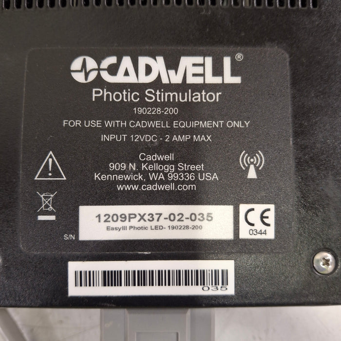 Cadwell Laboratories Inc. Cadwell Laboratories Inc. 190228-200 Photic Stimulator EEG EMG Sleep Systems reLink Medical