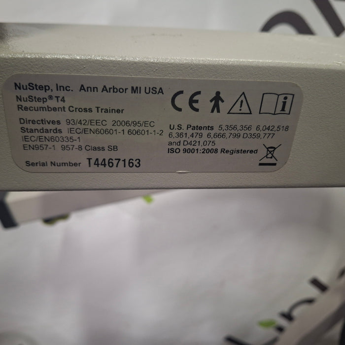 NuStep, Inc. NuStep, Inc. T4 Recumbent Cross Trainer Fitness and Rehab Equipment reLink Medical