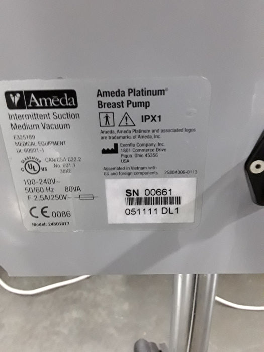 Ameda Platinum Breast Pump