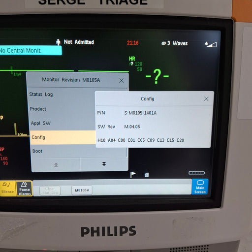 Philips Philips Intellivue MP5 - ECG, Fast SpO2, NIBP Patient Monitor Patient Monitors reLink Medical