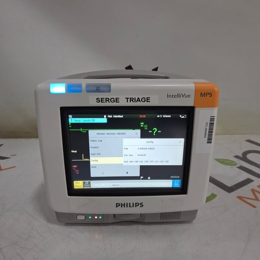 Philips Philips Intellivue MP5 - ECG, Fast SpO2, NIBP Patient Monitor Patient Monitors reLink Medical