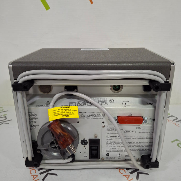 Puritan Bennett LP10 Portable Volume Ventilator